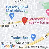 View Map of 3021 Dana Street,Berkeley,CA,94705